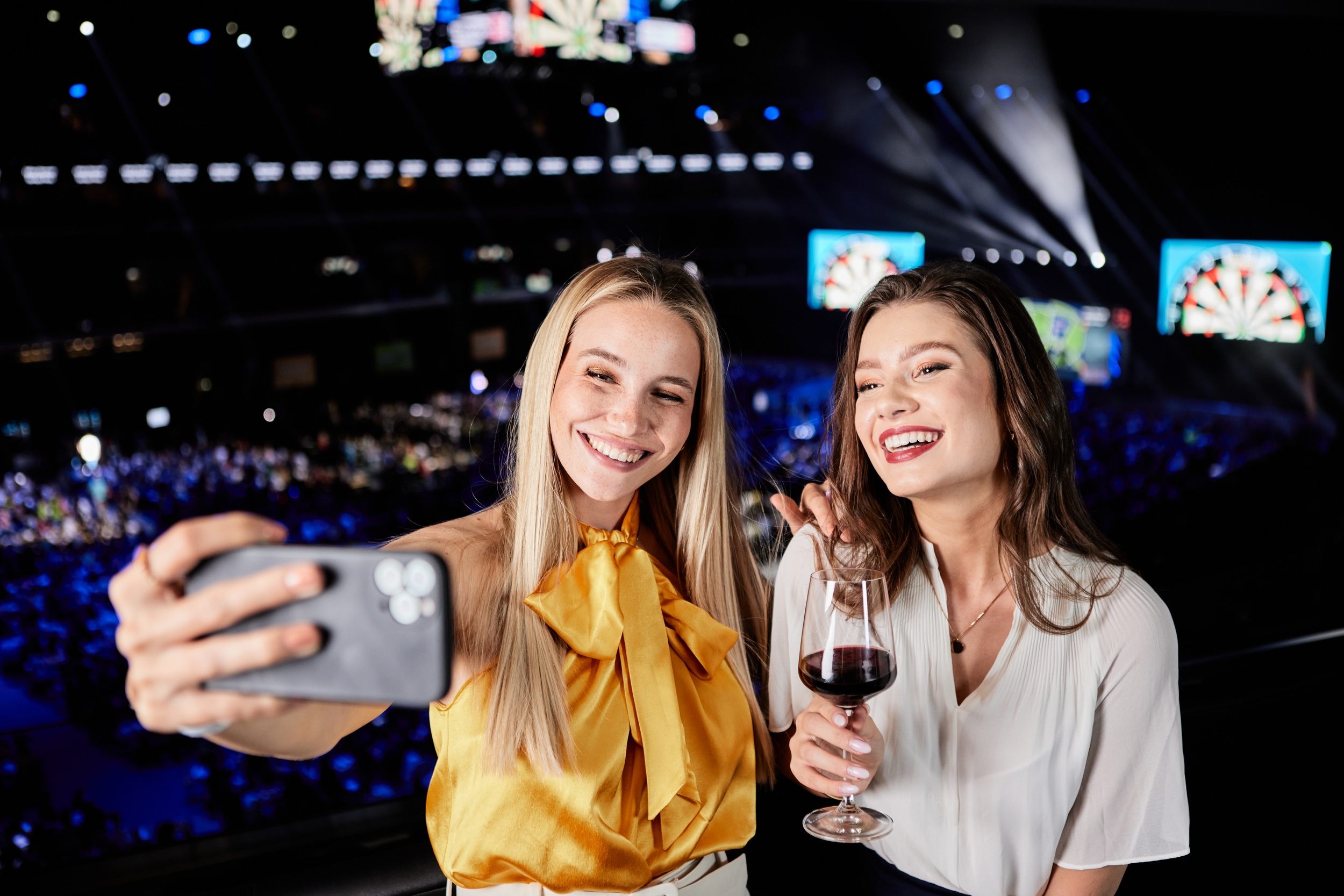 Showcase image of the VIP Skybox, elegant view Alt